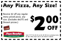 Papa Murphy's coupon Papa Murphy's coupon